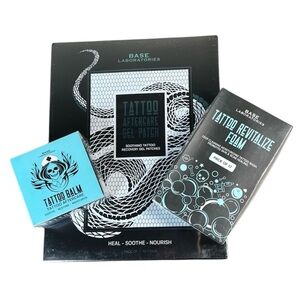 Base Labs Tattoo Aftercare Soap Tattoo Balm Tattoo Film Bundle